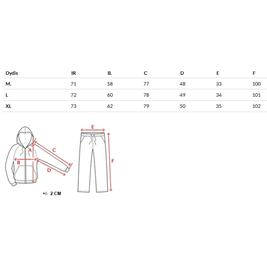 Vyriškas  juodas  komplektas Ramy Vyriški komplektai