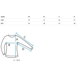 Moteriškas juodas megztinis Gino