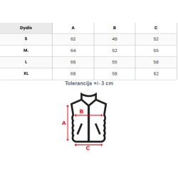 Moteriška balta liemenė su gobtuvu Senti