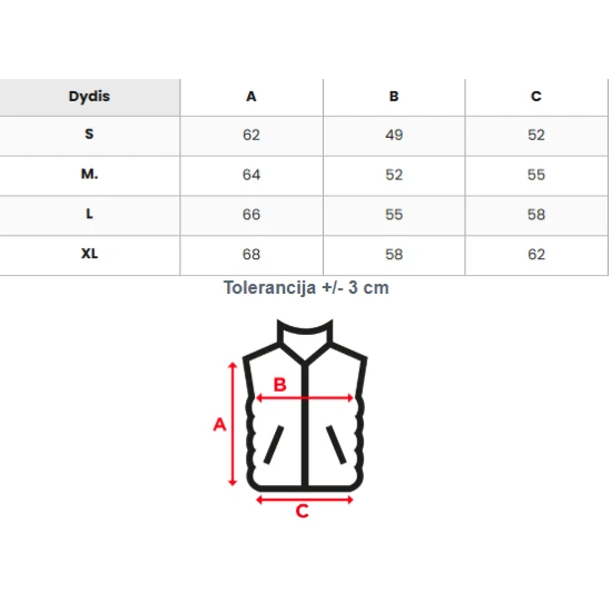 Moteriška balta liemenė su gobtuvu Senti Moteriškos liemenės