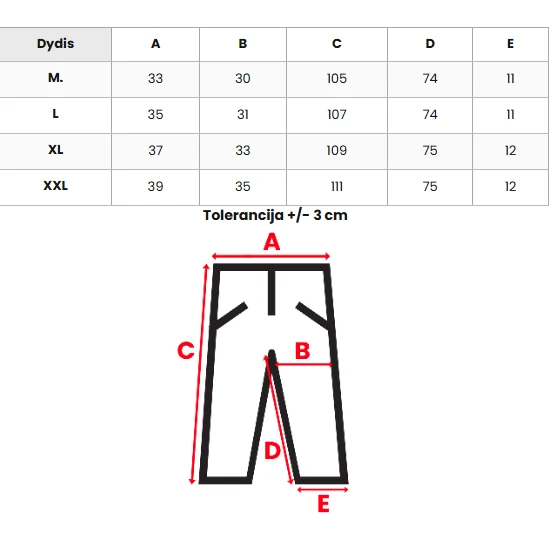 Vyriškos tamsiai pilkos laisvalaikio kelnės Emir Laisvalaikio kelnės