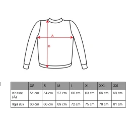 Juodos spalvos džemperių komplektas drugelis-geometrinis vilkas