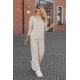 Moteriškas pilkas laisvalaikio kostiumas Maribel Moteriški komplektai