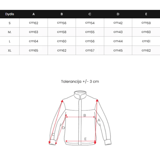 Moteriška juoda žieminė striukė Rose Moteriškos striukės