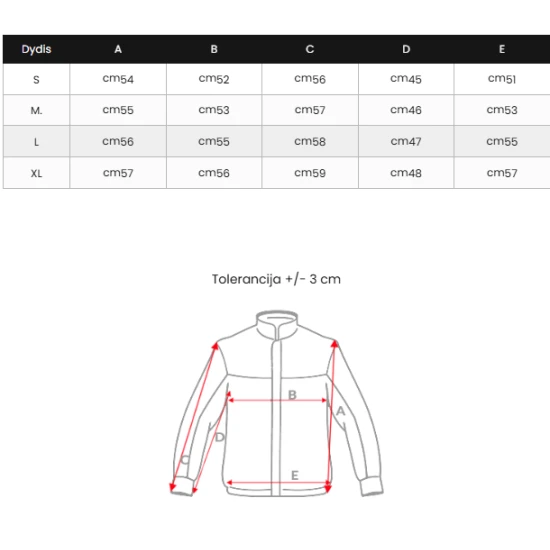 Moteriška ruda žieminė striukė Cari Striukės