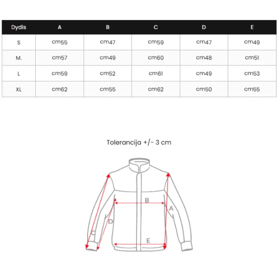 Moteriška bordo striukė Lamir Moteriškos striukės