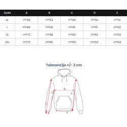 Vyriškas juodas džemperis su gobtuvu Militry