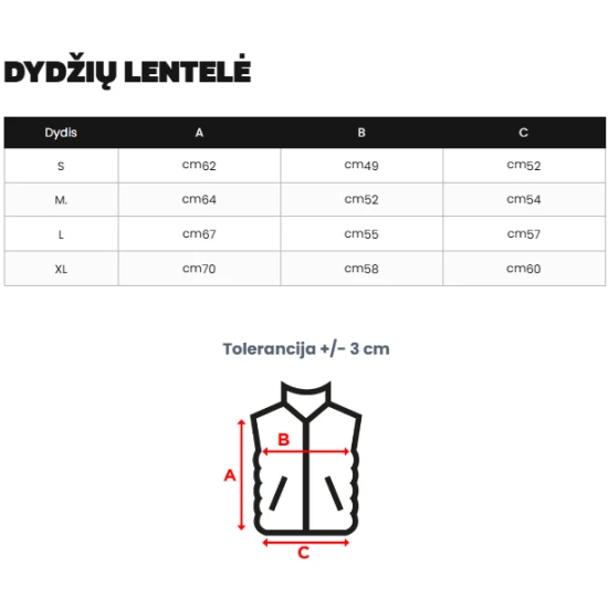 Moteriška juoda liemenė Tory Moteriškos liemenės
