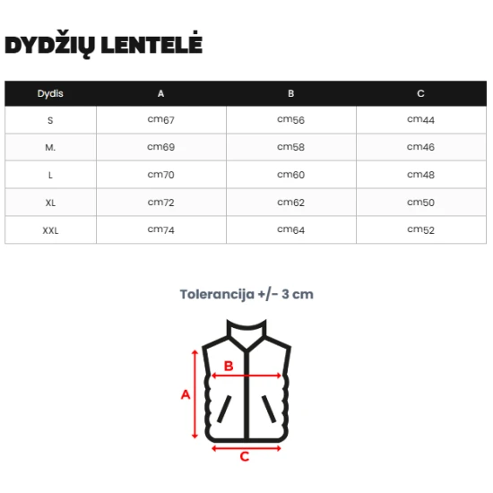 Vyriška tamsiai pilka liemenė Corles Liemenės