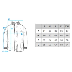 Vyriška juoda striukė Aimar