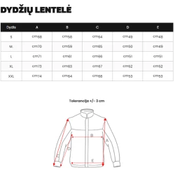Žieminė juoda vyriška striukė Dorian 
