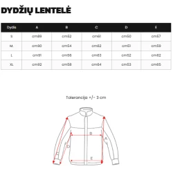 Moteriška juoda žieminė striukė Flint