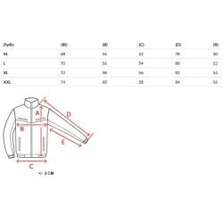 Vyriška juoda striukė su gobtuvu Retro