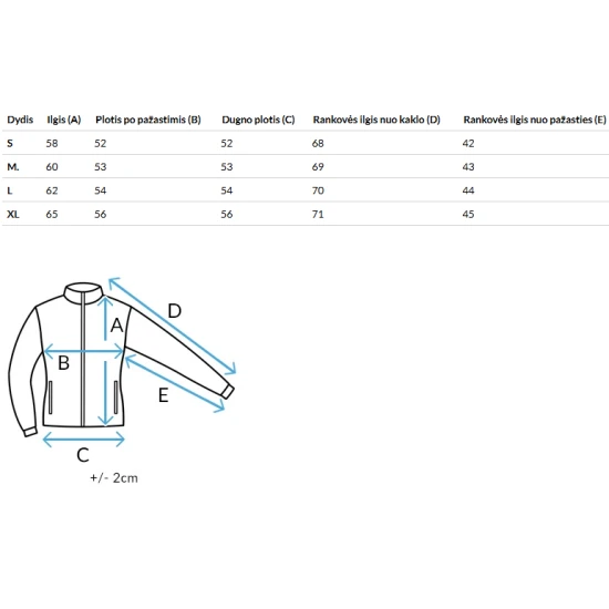 Moteriška žieminė rusva striukė Trendy Moteriškos striukės