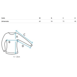 Moteriškas tamsiai rusvas megztinis Daga