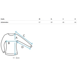 Moteriškas juodas megztinis Kerinda