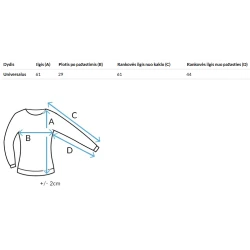 Moteriškas šviesiai žalias megztinis Bufal