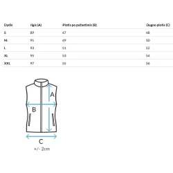Moteriška juoda dvipusė liemenė Bora