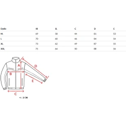 Vyriška tamsiai mėlynos spalvos striukė Mask