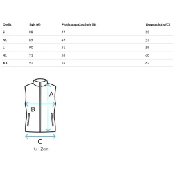 Moteriška žaliai liemenė su gobtuvu Dona