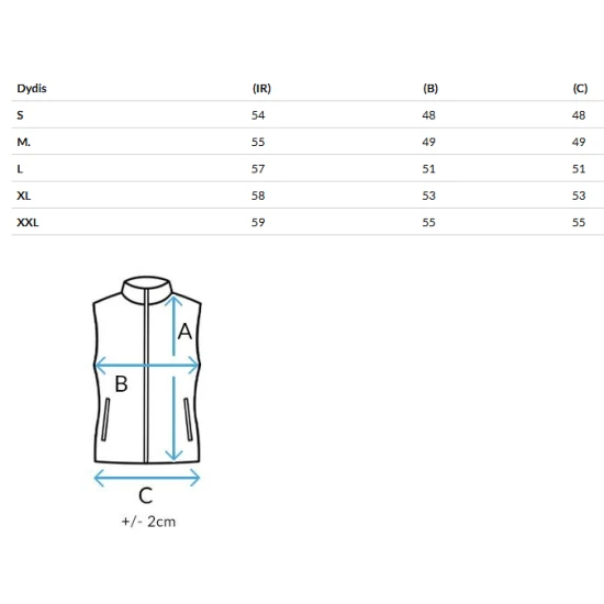 Moteriška balta dvipusė liemenė Puff Moteriškos liemenės