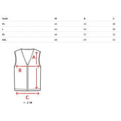 Vyriška baltos spalvos liemenė Pole