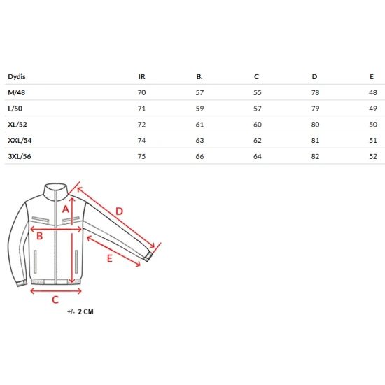 Vyriška tamsiai mėlyna striukė Teros Vyriškos Striukės ir Paltai