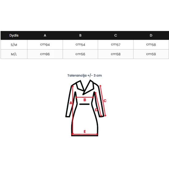 Moteriškas juodos spalvos paltas su kailiuku Korin Moteriškos striukės