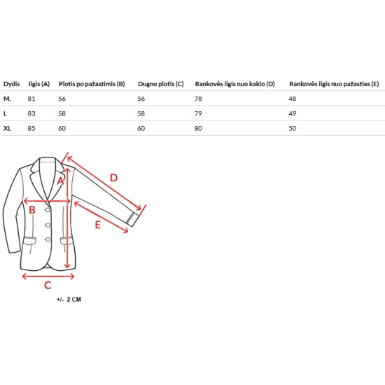 Vyriškas juodas žieminis paltas Coast Žieminės striukės