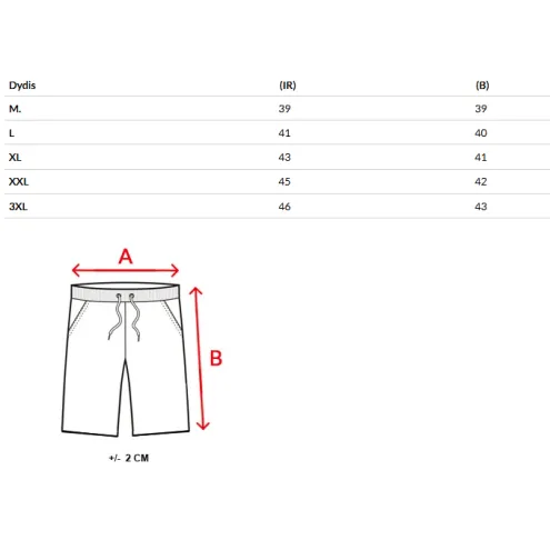 Vyriški tamsiai mėlyni šortai Urba Šortai