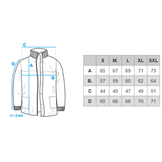 Vyriška ruda striukė Aron Vyriškos Striukės ir Paltai