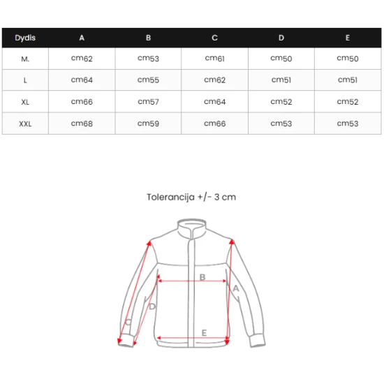 Vyriška juoda striukė Astor Vyriškos Striukės ir Paltai