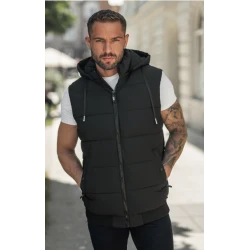 Vyriška tamsiai mėlyna liemenė Noran