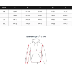 Vyriškas tamsiai pilkas džemperis su gobtuvu Bad
