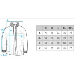 Vyriška juoda striukė Performance