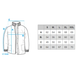 Vyriška dygsniuota juoda striukė Wudi