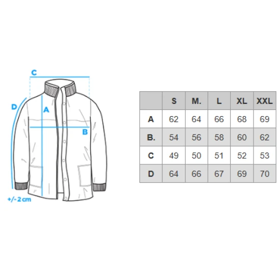 Vyriška dygsniuota tamsiai mėlyna striukė Wudi Žieminės striukės