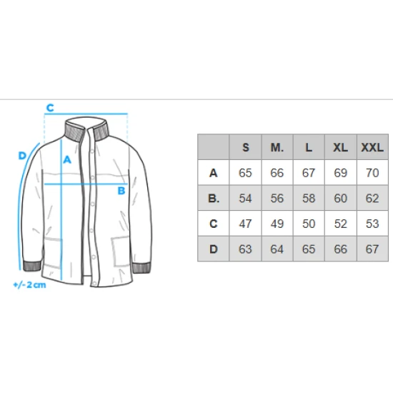 Vyriška mėlyna džinsinė striukė Auger Rudeninės / Pavasarinės