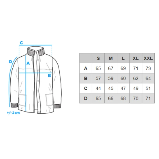 Vyriška juoda striukė Kenit Vyriškos Striukės ir Paltai