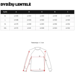 Vyriškas juodas džemperis be gobtuvu Mafia