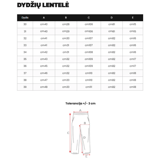 Vyriškos tamsiai pilkos chino kelnės Reno Klasikinės kelnės