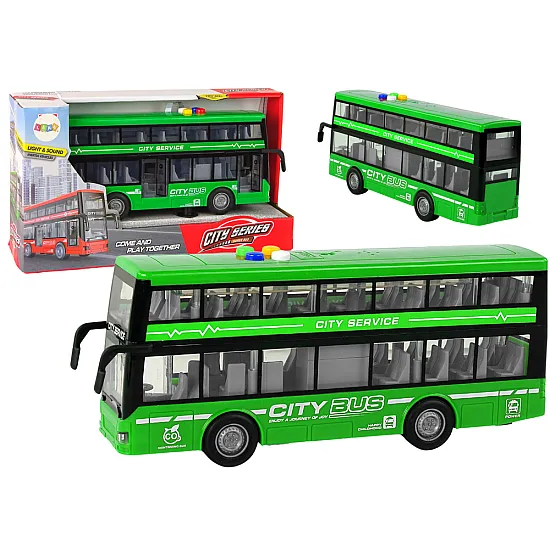 Baterijomis maitinamas dviaukštis autobusas Autobusai