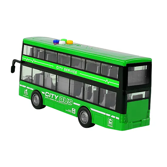 Baterijomis maitinamas dviaukštis autobusas Autobusai