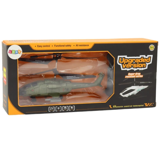 RC karinis nuotolinio valdymo sraigtasparnis su giroskopu Radijo bangomis valdomi žaislai