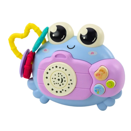 Interaktyvus mėlynas krabas projektorius Barškučiai