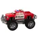 Raudonas policijos visureigis Tarnybiniai automobiliai