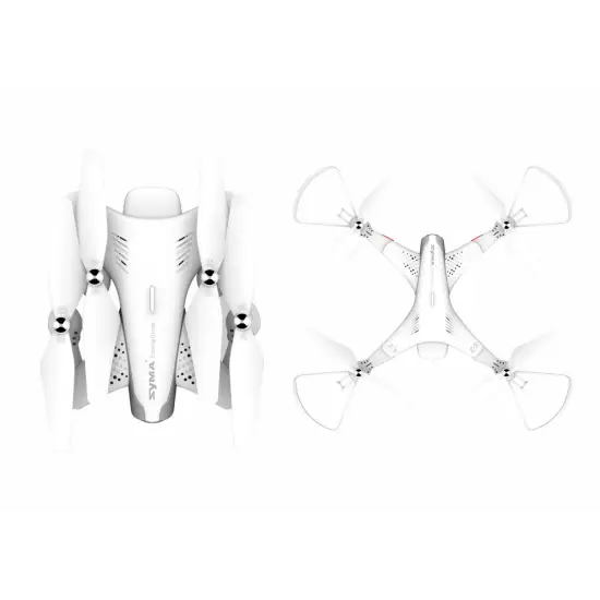 RC dronas Z3 720P kamera balta Radijo bangomis valdomi žaislai