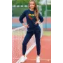 Женский темно-синий спортивный комплект, Литва