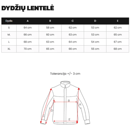 Moteriška rusva žieminė striukė Lota