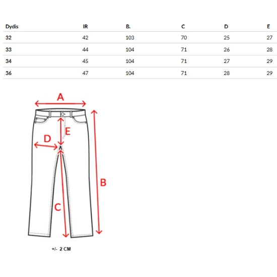 Vyriškos rusvos kelnės Sonic